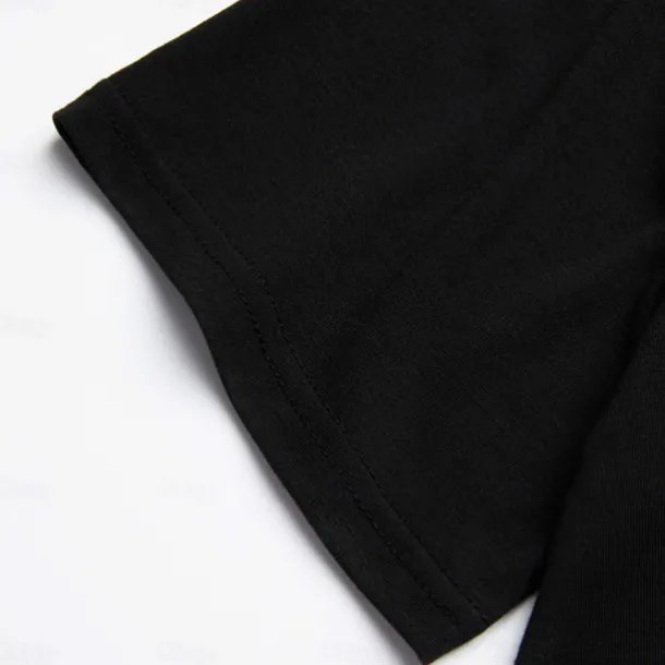 Men's T Shirt Tee Top Short Sleeves V Neck Summer Plain Designer Basic Modern Contemporary Classic Style Vacation Street Going out Black White Red Top Tee for Men