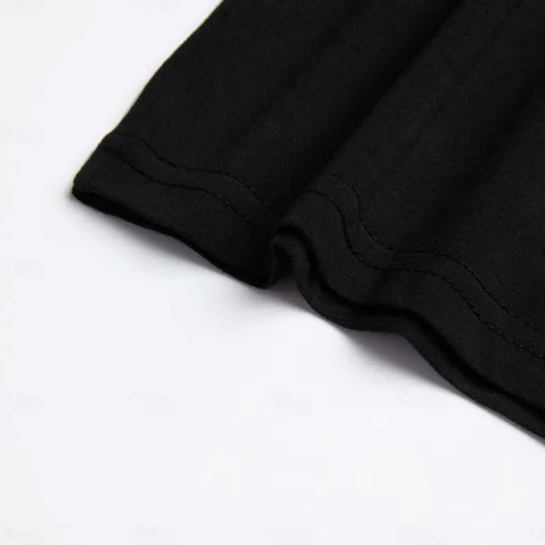 Men's T Shirt Tee Top Short Sleeves V Neck Summer Plain Designer Basic Modern Contemporary Classic Style Vacation Street Going out Black White Red Top Tee for Men