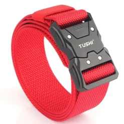 Men's Tactical Belt ArmyGreen Black Nylon