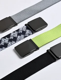 Men's Tactical Belt Canvas Belt Black White Canvas Plain Daily Wear Going out Weekend
