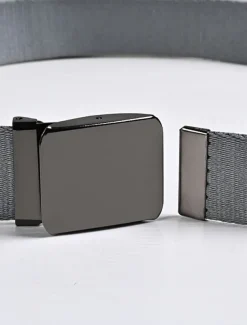 Men's Tactical Belt Canvas Belt Black White Canvas Plain Daily Wear Going out Weekend