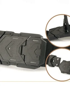 Men's Tactical Belt Magnetic Buckle Belt Waist Belt Black Royal Blue Nylon Durable Adjustable Plain Outdoor Daily