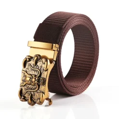 Men's Tactical Belt Nylon Web Work Belt Black Blue Nylon Alloy Plain Daily Wear Going out Weekend