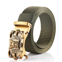 Men's Tactical Belt Nylon Web Work Belt Black Blue Nylon Alloy Plain Daily Wear Going out Weekend