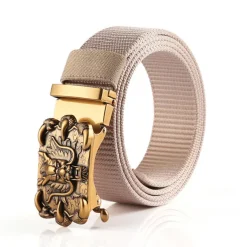 Men's Tactical Belt Nylon Web Work Belt Black Blue Nylon Alloy Plain Daily Wear Going out Weekend