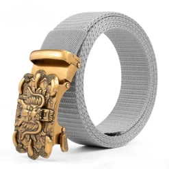 Men's Tactical Belt Nylon Web Work Belt Black Blue Nylon Alloy Plain Daily Wear Going out Weekend