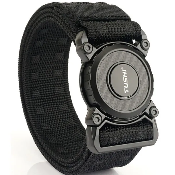 Men's Tactical Belt Nylon Web Work Belt Black Blue Canvas Retro Traditional Plain Daily Wear Going out Weekend