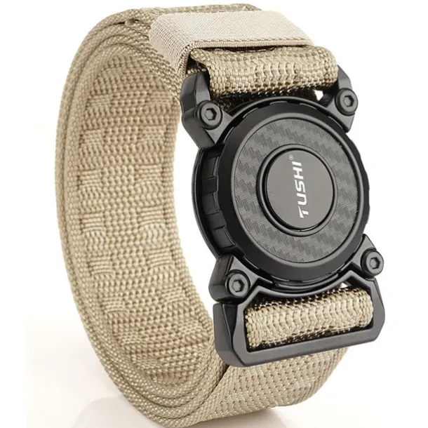 Men's Tactical Belt Nylon Web Work Belt Black Blue Canvas Retro Traditional Plain Daily Wear Going out Weekend