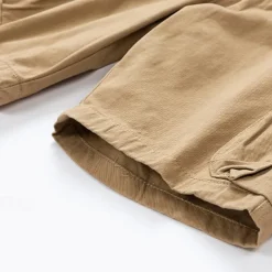 Men's Tactical Shorts Cargo Shorts Shorts Buttons Multi Pocket Plain Wearable Short Outdoor Daily Going out Fashion Classic Black Army Green