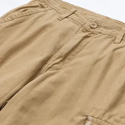 Men's Tactical Shorts Cargo Shorts Shorts Buttons Multi Pocket Plain Wearable Short Outdoor Daily Going out Fashion Classic Black Army Green