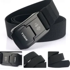 Men's Tactical Tactical Belt Nylon Web Belt Nylon Belt ArmyGreen Black Nylon