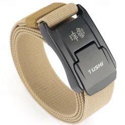 Men's Tactical Tactical Belt Nylon Web Belt Nylon Belt ArmyGreen Black Nylon