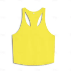Men's Tank Top Vest Top Sleeveless Shirt Sleeveless Crewneck Summer Plain Fashion Streetwear Workout Sports & Outdoor Athleisure Gym Black White Yellow Top Tee for Men