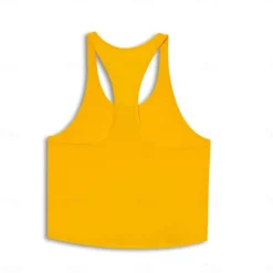 Men's Tank Top Vest Top Undershirt Sleeveless Shirt Sleeveless Crew Neck Summer Solid Color Simple Casual Comfortable Vacation Street Daily Black White Yellow Top Tee for Men
