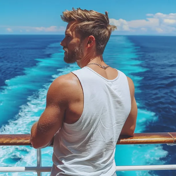 Men's Tank Top Vest Top Undershirt Short Sleeve Crew Neck Spring & Summer Graphic Coconut Tree Fashion Hawaiian Casual Print Street Daily Beach White Top Tee for Men