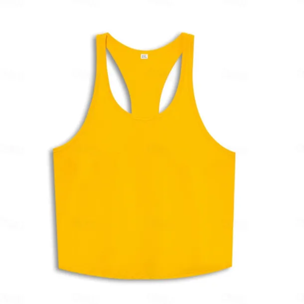 Men's Tank Top Vest Top Undershirt Sleeveless Shirt Sleeveless Crew Neck Summer Solid Color Fashion Casual Comfortable Street Daily Holiday Black White Yellow Top Tee for Men