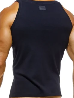 Men's Tank Top Vest Top Undershirt Sleeveless Shirt Sleeveless Crew Neck Summer Plain Fashion Designer Muscle Outdoor Going out Gym Black White Top Tee for Men