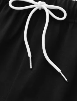 Men's Tee & Drawstring Waist Shorts 2 Pieces Outfits Short Sleeve Crewneck Summer Color Block Striped Fashion Sport Casual 2 Piece Vacation Casual Daily Wear Black Wine Green Top Tee for Men