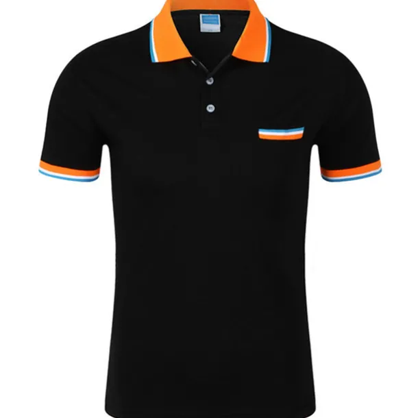 Men's Tennis Shirt Polo Shirt Sports golf shirts Collar Shirt Collar Short Sleeve Solid Colored Button Front Summer Regular Fit Black White Yellow Red Blue Purple Tennis Shirt