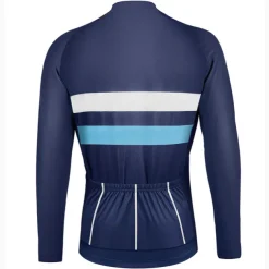 men's thermal long sleeve cycling jersey, bike jersey,jacket with 3 pockets