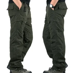 Men's Thermal Warm Ripstop Polyester Black Brown