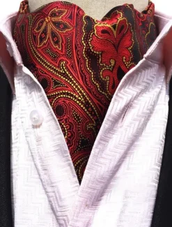 Men's Ties Cravat Ascot Work Striped