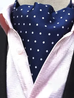 Men's Ties Cravat Ascot Work Striped