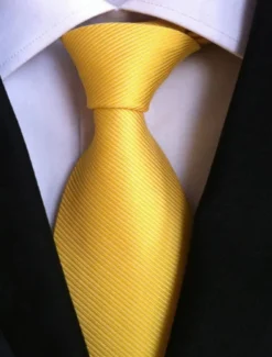 Men's Ties Neckties Work Wedding Gentleman Striped Formal Business