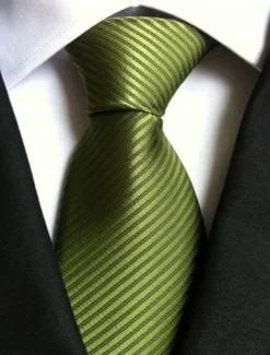 Men's Ties Neckties Work Wedding Gentleman Striped Formal Business