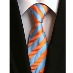 Men's Ties Neckties Work Wedding Gentleman Formal Style Modern Style Jacquard Fashion Striped Formal Business Formal Evening