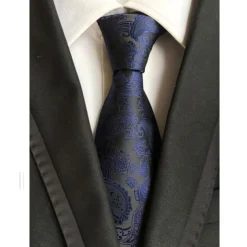 Men's Ties Neckties Work Wedding Gentleman Formal Style Modern Style Jacquard Fashion Jacquard Formal Business Formal Evening