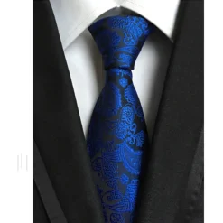 Men's Ties Neckties Work Wedding Gentleman Formal Style Modern Style Jacquard Fashion Jacquard Formal Business Formal Evening