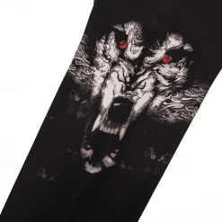 Men's Tracksuit Jogging Suit 2 Piece Casual Fall Long Sleeve Breathable Quick Dry Fitness Gym Workout Running Sportswear Activewear Color Block Black Yellow Red