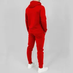 Men's Tracksuit Jogging Suit 2 Piece Full Zip Casual Fall Long Sleeve Breathable Soft Fitness Gym Workout Running Sportswear Activewear Color Block Dark Grey Black White