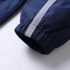 Men's Tracksuit Sweatsuit Athleisure Spring Long Sleeve Stand Collar Thermal Warm Waterproof Windproof Fitness Running Sportswear Activewear Solid Colored Black Light Red Dark Blue