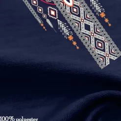Men's Tribal T Shirt Short Sleeve 3D Print Vacation Fashion Ethnic Casual Summer Spring Dark Blue Henley Henley T-Shirt