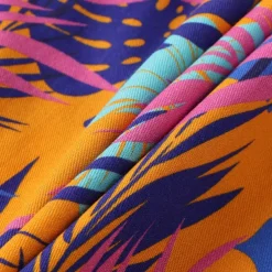 Men's Tropical Shirt Summer Hawaiian Shirt Button Up Shirt Short Sleeve Hawaiian Fashion Casual Vacation Daily Hawaiian Summer Lapel Print Purple