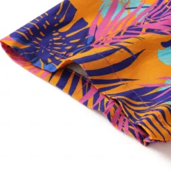 Men's Tropical Shirt Summer Hawaiian Shirt Button Up Shirt Short Sleeve Hawaiian Fashion Casual Vacation Daily Hawaiian Summer Lapel Print Purple