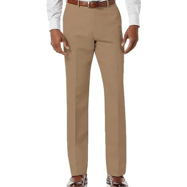 Men's Trousers Casual Pants Pocket Plain Comfort Breathable Outdoor Daily Going out Fashion Streetwear White Light Green