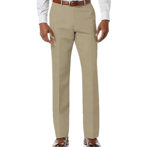 Men's Trousers Casual Pants Pocket Plain Comfort Breathable Outdoor Daily Going out Fashion Streetwear White Light Green