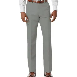 Men's Trousers Casual Pants Pocket Plain Comfort Breathable Outdoor Daily Going out Fashion Streetwear White Light Green