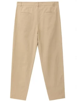 Men's Trousers Chinos Casual Pants Patchwork Front Pocket Solid Color Comfort Full Length Business Daily Holiday Fashion Chic & Modern White Khaki Stretchy