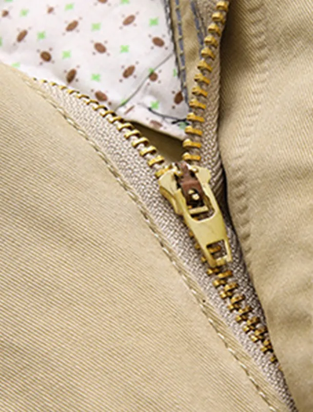 Men's Trousers Chinos Chino Pants Pocket Straight Leg Plain Comfort Breathable Outdoor Daily Going out Fashion Casual Black Yellow