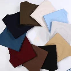 Men's Trousers Chinos Work Pants Casual Pants Pocket Straight Leg Plain Comfort Breathable Office Daily Streetwear Stylish Classic Black Wine Micro-elastic