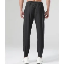 Men's Trousers Jogging Pants Sports Pants Training Pants Pocket Drawstring Elastic Waist Plain Comfort Sports Outdoor Daily Fashion Casual Black Royal Blue Micro-elastic