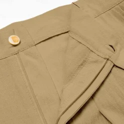 Men's Trousers Summer Pants Tapered Carrot Pants Beach Pants Front Pocket Pleats Plain Comfort Breathable Casual Daily Holiday Fashion Basic Black White