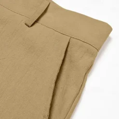 Men's Trousers Summer Pants Tapered Carrot Pants Beach Pants Front Pocket Pleats Plain Comfort Breathable Casual Daily Holiday Fashion Streetwear Black White