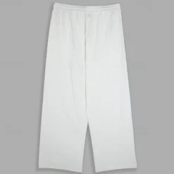 Men's Trousers Summer Pants Beach Pants Drawstring Elastic Waist Straight Leg Plain Comfort Yoga Daily Fashion Streetwear Navy Black