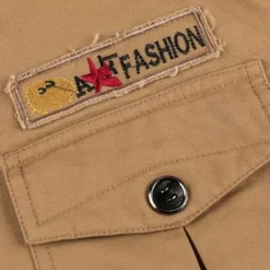 Men's Trucker Jacket Fleece Jacket Cargo Jacket Hoodie Jacket Vacation Daily Thermal Warm Pocket Fleece Fall & Winter Plain Fashion Streetwear Hooded Regular Black Brown Army Green Jacket