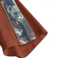 Men's T-shirt Suits 2 Pieces Outfits Tee & Shorts Short Sleeve Crew Neck Summer Graphic Fashion Casual 2 Piece Vacation Daily Wear Going out Black White Brown Top Tee for Men